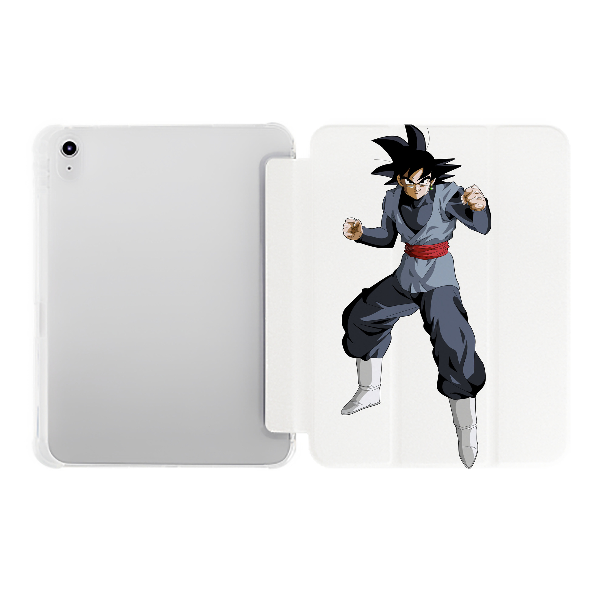 （画像用） ドラゴンボール ベジータ四世（Bejīta Yonsei）DRAGON BALL Vegeta IV IPad ケース ペン収納付き 三つ折りスタンド PUレザー×シリコン 対応機種9.5/10.5/10.9インチ